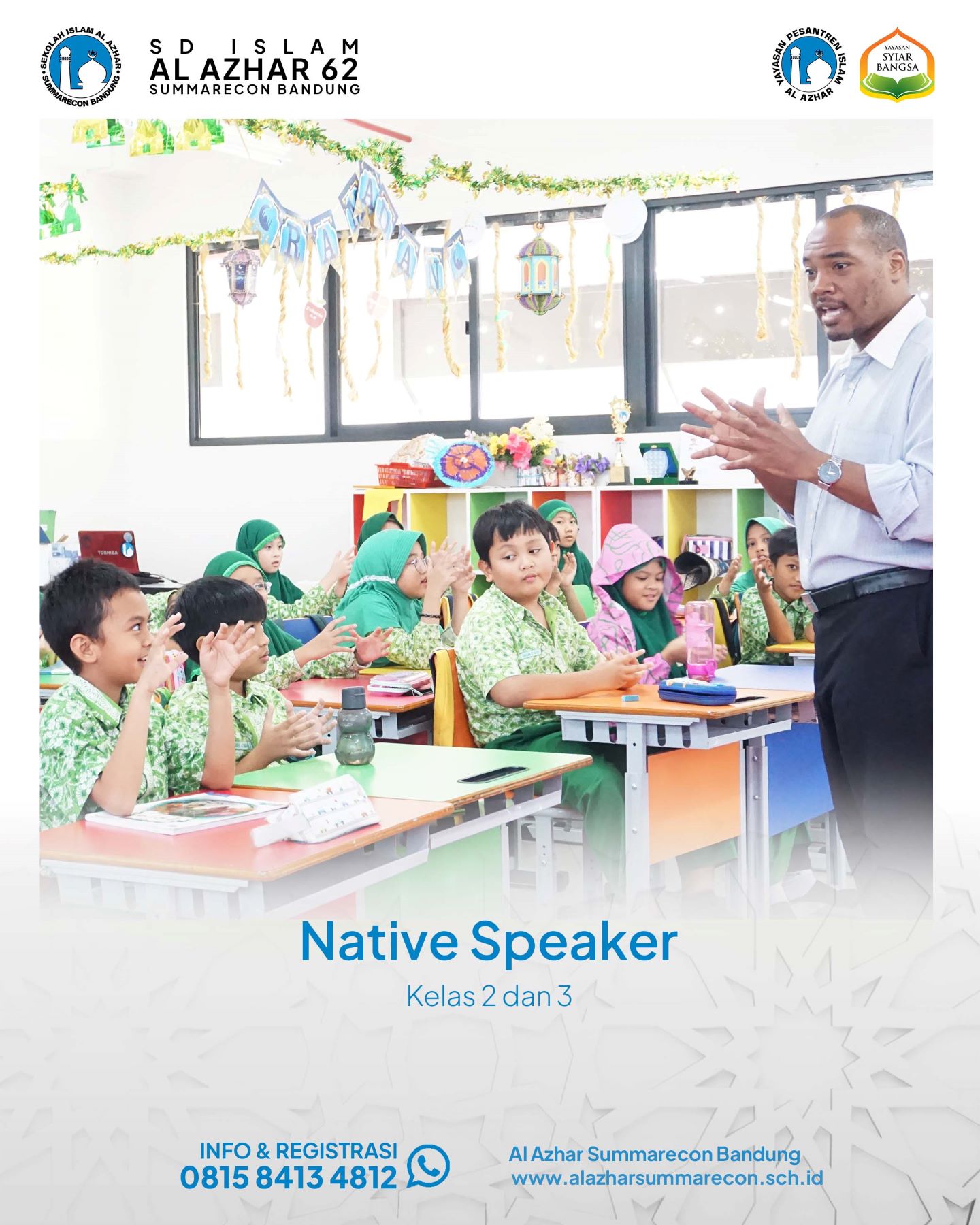 Native speaker bersama Mr. Ryan